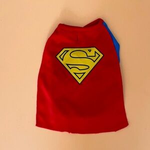 Superman and Captain America ++ dog clothes